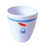 Gobelet écologique réutilisable en mélamine écologique pour enfants (8 OZ), gobelet en mélamine biodégradables, santé, lavable au lave-vaisselle