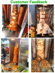 <span class=keywords><strong>Parrilla</strong></span> <span class=keywords><strong>de</strong></span> Gas Comercial para Barbacoa, Asador Vertical Automático, Máquina para Shawarma para Restaurante - Product Image 3