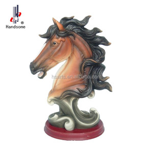 14 pulgadas hermoso caballo escultura estatua de bronce antiguo caballo - Product Image 6