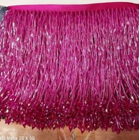 En gros pas cher Cristal gland et frange garniture perlée pour costume