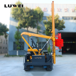 Chuyên Nghiệp Cấp 85 KW Crawler Hộ Lan Tôn Sóng Diesel Bài Điều Khiển Đống Điều Khiển Hàng Rào Máy Đóng Cọc Cho Pebble Giường Cọc - Product Image 6
