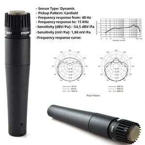 Sm57 Cụ <span class=keywords><strong>Microphone</strong></span> Năng Động Sm57lc Cardioid Micro <span class=keywords><strong>SM</strong></span> <span class=keywords><strong>57</strong></span> Có Dây Cầm Tay Âm Nhạc <span class=keywords><strong>Microphone</strong></span> Beta57 Cho Sân Khấu/Nhà Thờ - Product Image 6