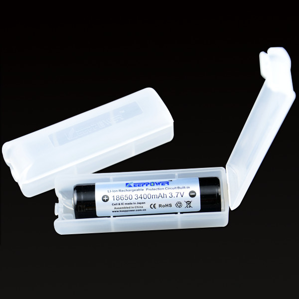 Designed by Keeppower,  Single Battery 18650 case for 1PCS 18650 Battery  M1