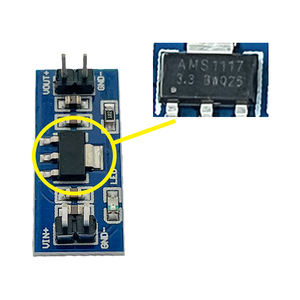 Module convertisseur Buck OKY3507 AMS1117 5V DC-DC, régulateur de tension abaisseur 6.5V 12V vers 5V à sortie fixe - Product Image 3