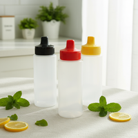 Bouchons intérieurs en silicone, joints pour bouteilles de 250 ml et 260 ml, qualité alimentaire, pour lait, miel, ketchup, jus, résistants à la chaleur 100°C, avec bouchon à clapet en PP