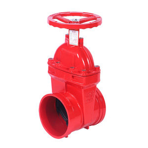 שסתום ידני בצורת חריץ Z85X לשימוש במשקעים, כיבוי אש והנדסה, גזע נסתר, גזע לא עולה, אטימה רכה, 2 אינץ'-10 אינץ' - Product Image 1