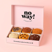 Emballage en papier personnalisé en gros avec logo en relief, en matériau de qualité alimentaire recyclable pour donuts, gaufres, biscuits, desserts, pâtisseries et gâteaux
