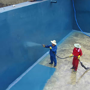 Échantillon gratuit de <span class=keywords><strong>peinture</strong></span> en polyurée par pulvérisation à haute élasticité Revêtement par pulvérisation imperméable à deux composants Revêtement liquide imperméable pour piscine - Product Image 2