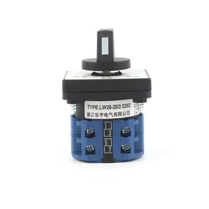 LW26 series Universal Changeover Cam Main Switches 16A 20A 25A 32A 63A 3Pole 4Pole switch changeover switch