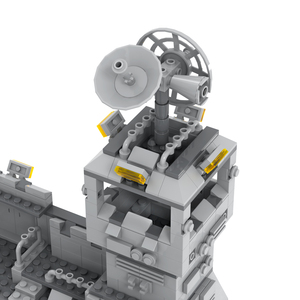 MOC5038 Serie Espacial Militares Guerras Fuerte Base Pared Puerta de Entrada Modelo DIY Bloques de Construcción Educativos Juguetes para Niños - Product Image 6