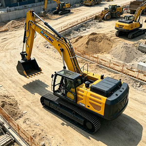 Vente directe usine CNCMC TE330 Excavatrice sur chenilles minière avec godet de 1,6 m³ pour 30 à <span class=keywords><strong>33</strong></span> tonnes, équipée de moteur Cummins - Product Image 2