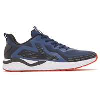 Meilleur prix Chaussures de course personnalisées élégantes, légères, confortables, rouges et blanches, antidérapantes, à fond épais et résistantes à l'abrasion