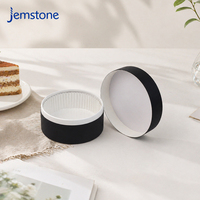 Boîte d'emballage cylindrique en carton rond de qualité alimentaire, écologique et résistante au four, pour pâtisseries et gâteaux basques, vente en gros sur mesure
