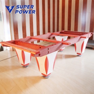 Mesa de <span class=keywords><strong>billar</strong></span> usada de madera maciza de mármol personalizado CL a la venta - Product Image 5