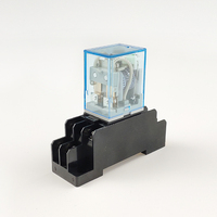MY2/HH52P 8 Pin 220VAC Thu Nhỏ Rơle Điện Từ Với Chỉ Thị LED