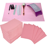 125 pièces étanche à l'eau tatouage couverture de bureau tatouage Piercing tapis de Table PP + PE jetable ongles tapis de bureau tatouage bavoir feuille