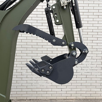 Mini-excavatrice CW-16s CE Euro5, petite pelle compacte chinoise de 1 tonne et 1,5 tonne, avec moteur EPA, pour usage agricole, à vendre