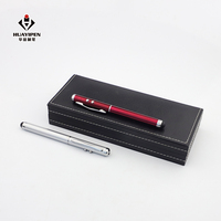 Universel 4 en 1 Lasers Pointeur LED Torche Écran Tactile Stylet Métal Stylo LOGO Personnalisé