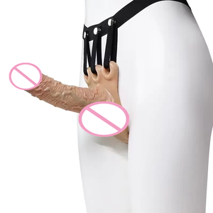Pantalones de silicona de alta calidad para mujer Lala, pene portátil sólido, Juguetes sexuales reales para <span class=keywords><strong>parejas</strong></span> de lesbianas, aumenta la <span class=keywords><strong>experiencia</strong></span> sexual - Product Image 6