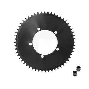 จานโซ่อลูมิเนียมน้ำหนักเบา PASS QUEST SPRILL 3 มม. Offset 110BCD 5 รู AERO Narrow Wide รูปทรงเจล 40T-58T สำหรับ <span class=keywords><strong>SRAM</strong></span> <span class=keywords><strong>ROTOR</strong></span> - Product Image 1