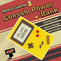 Consola de juegos única, Banco de energía portátil para exteriores, salida USB C, teléfono móvil, Mini consola de juegos, Banco de energía