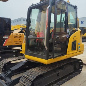 Mini-excavatrice d'occasion Komatsu PC70-8 avec moteur fiable et châssis robuste pour travaux d'ingénierie - Product Image 4