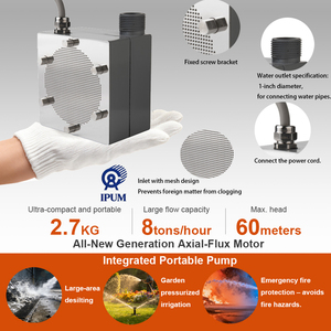 Pompa Submersible Motor Fluks Aksial Terintegrasi Portabel Desain Baru Lebih Ringan dan Lebih Bertenaga. - Product Image 6