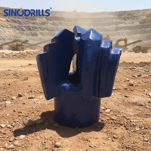 Punte da Roccia 3 1/2\" Parti di Macchinari Minerari di Alta Qualità Punta a Trascinamento in Carburo con Flusso d'Aria - Product Image 3