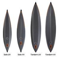 P.F. Jeu d'été des eaux de l'océan de haute qualité 390*80*40CM Solo VV point de chute bateau de Kayak de pêche gonflable