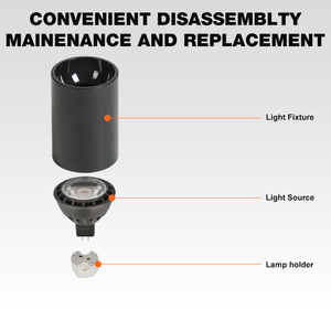 LOSO Nouveau Design GU10 Down Light Shell Office Store Home White Black Ceiling Surface Mounted LED Downlight - Product Image 5