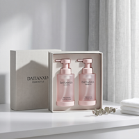 Bouteille en verre rechargeable en gros pour mousse, avec tête de pompe haut de gamme et emballage personnalisable