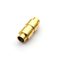 Résultats de bijoux en acier inoxydable 6mm fermoir avec rainure fermoir de roue pour Bracelet en cuir tissé fabrication de bijoux à bricoler soi-même