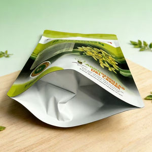 Custom Stand Up Food Smell Proof Pouch Zipper Mylar Pouch 1KG Fertilizer Seed <b>Packaging</b> <b>Bag</b> - Product Image 4