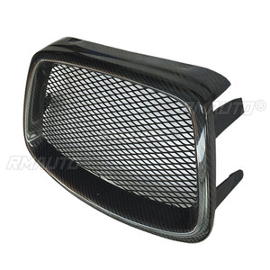 ตะแกรงหน้ารถยนต์คาร์บอนไฟเบอร์สีดำ 3 ชิ้น สำหรับ Subaru Impreza WRX STi รุ่นที่ 9 ปี 2006-2007 28012 - Product Image 6