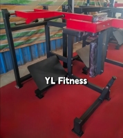 YONGLING FITNESS YL-1075 – Appareil de musculation professionnel pour salle de sport, entraîneur de squat à pendule pour l'entraînement de force
