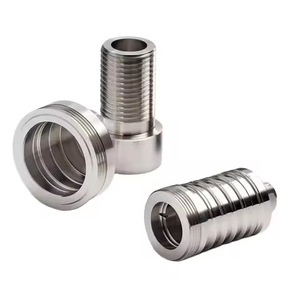 ข้อต่อท่อสแตนเลสแบบเกลียว 001 สำหรับใช้งานในอุตสาหกรรม - Product Image 1