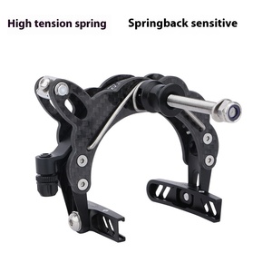 Lightweight Carbon Fiber C <span class=keywords><strong>Brake</strong></span> Clamp Pads Essential <span class=keywords><strong>Bicycle</strong></span> <span class=keywords><strong>Brake</strong></span> Device Projetado Especificamente para Brompton <span class=keywords><strong>Folding</strong></span> Bike - Product Image 3