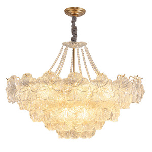Lámpara de Techo de Lujo con Forma de Pétalos, 80 cm, LED, Estilo Francés, con Múltiples Cabezales, para Sala de Estar - Product Image 2