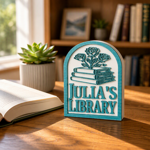 Panneau de bibliothèque personnalisé de haute qualité, imprimé en 3D, en PLA, accessoires de marque OEM - Product Image 2