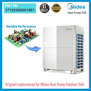 แผงควบคุมหลักเครื่องทำความร้อนแบบปั๊มความร้อน Midea รุ่น 17125300001861 แผงวงจรควบคุมยูนิตภายนอก อะไหล่ HVAC สำหรับเปลี่ยน - Product Image 3