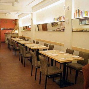 Phong cách hiện đại đương đại Ghế Nhà Hàng Trắng Tây <span class=keywords><strong>ELM</strong></span> Pizza - Product Image 6