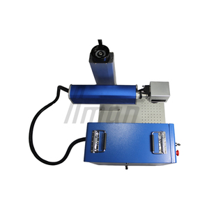 Machine de marquage laser à fibre 10W-50W, refroidie par air, portable, pour la gravure sur métal, plastique, bijoux, 110x110mm, facile à utiliser, DXF PLT - Product Image 2