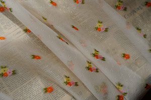 Phụ nữ trẻ em Dresses màu vàng đồ họa hoa vải nhà thiết kế Polyester kim loại thổ cẩm Jacquard vải - Product Image 5