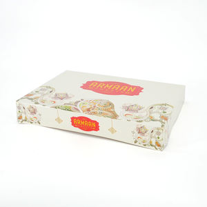 Boîte de hamburger de restauration rapide en papier kraft biodégradable à bas prix pour <span class=keywords><strong>la</strong></span> livraison au restaurant - Product Image 6