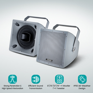 Loa kèn ngoài trời 10 inch 200W chống nước dành cho trường học - Product Image 3