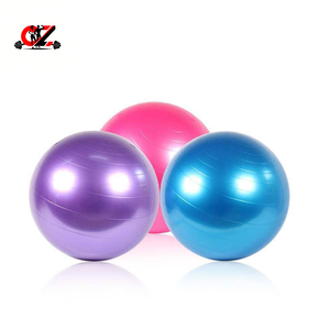 ลูกบอลโยคะ PVC ความหนาแน่นสูง CZFIT ขายดี สีเทา ยี่ห้อ Beinan Sports บอลออกกำลังกาย ทนทานต่อการแตก ขนาด 45ซม. 55ซม. 65ซม. 75ซม. บอลเป่าลม ใช้ได้ทั้งชายและหญิง - Product Image 1