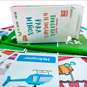 Tùy Chỉnh Hình Ảnh Thực Thẻ Nhận thức Bé Song Ngữ Ngôn Ngữ Học Tập Thẻ Flash Tiếng Pháp Tiếng Anh - Product Image 2