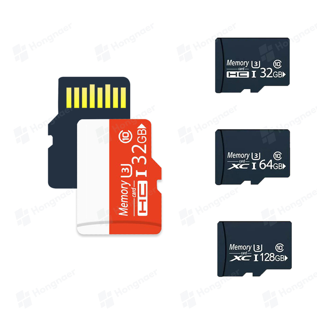 OEM Customized Logo Original High Speed C10 U3 32gb 64gb 128gb Memory Card for Security Camera