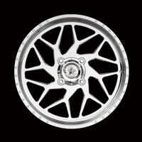 Jantes forgées UTV de 20, 22 et 24 pouces, étroites et polies, 4x137 4x110 pour Maverick X3 Yamaha YXZ Side by Side American Force Wheels
