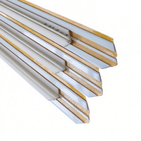 Matrice de pliage double standard 1.0*3.5-1.0 canaux en PVC blanc super adhésif avec capacité de découpe de 10000-30000